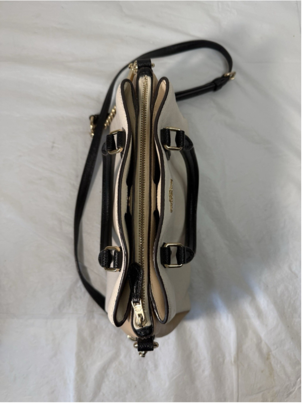 Coach mini SAGE CARRYALL IN COLORBLOCK F73712 Crossbody Hobo Bag - Picture 15 of 16